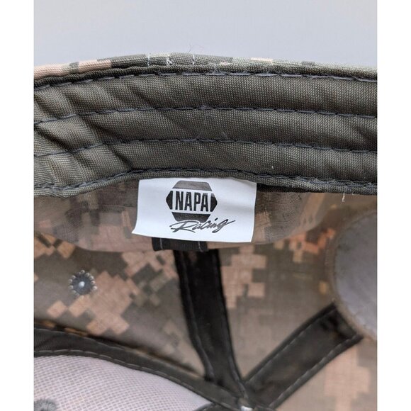 NAPA Racing Cap Hat Intrepid Fallen Heroes Fund Camo Ball 56 Truex 28 JR Capps - Picture 6 of 6